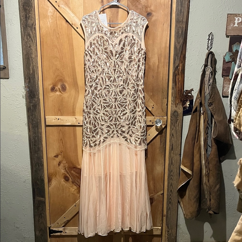 Pretty Guide 1920s Sequence Gatsby Long Evening Dress